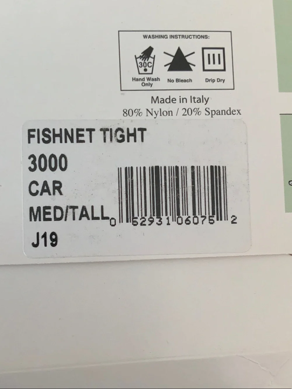 Capezio Professional Fishnet tights